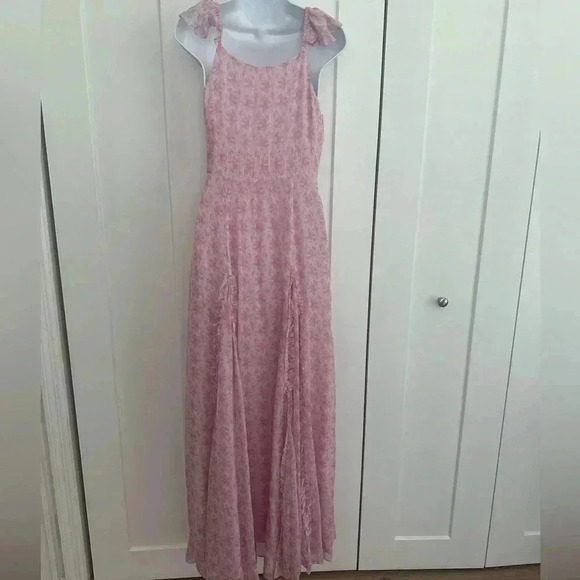 NWT LoveShackFancy Tulonne Dress in Rose Patch Size 4 - Picture 11 of 11